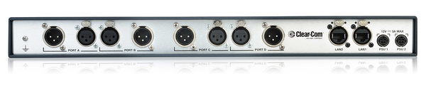 LQ-R2W4 FOUR CHANNEL PARTYLINE IP COMMUNICATIONS INTERFACE FOR EXTENDING PARTYLINE AUDIO COMMUNICATIONS